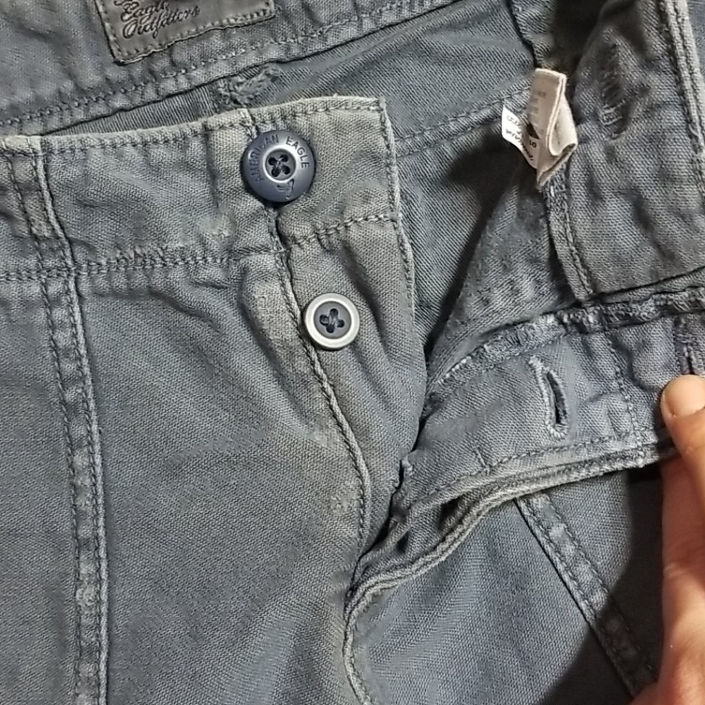 Blue capris - Picture 4 of 7